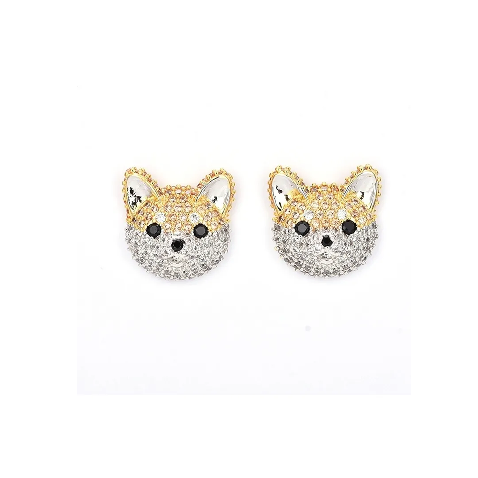 

Серьги из бижутерного сплава с кристаллами DESIGNER JEWERLY Корги, Корги