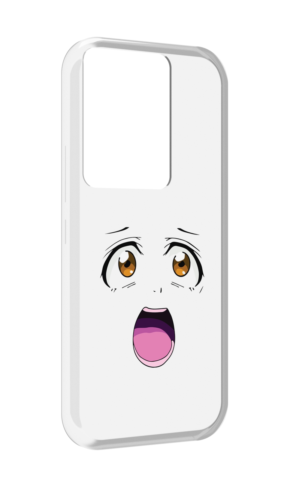 

Чехол MyPads аниме лицао для Itel Vision 3 Plus / Itel P38 Pro, Прозрачный, Tocco