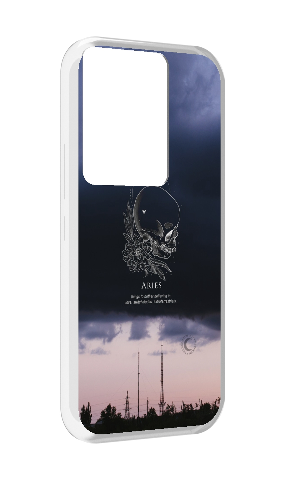 

Чехол MyPads знак-зодиака-овен-4 для Itel Vision 3 Plus / Itel P38 Pro, Прозрачный, Tocco