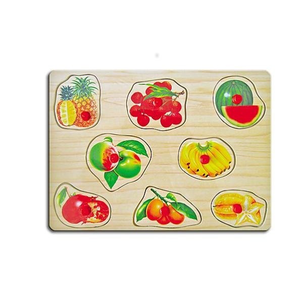 

Рыжий кот Деревянный пазл фрукты 29 5x21 5 см Рыжий кот п-9681 Рыжий кот, Разноцветный