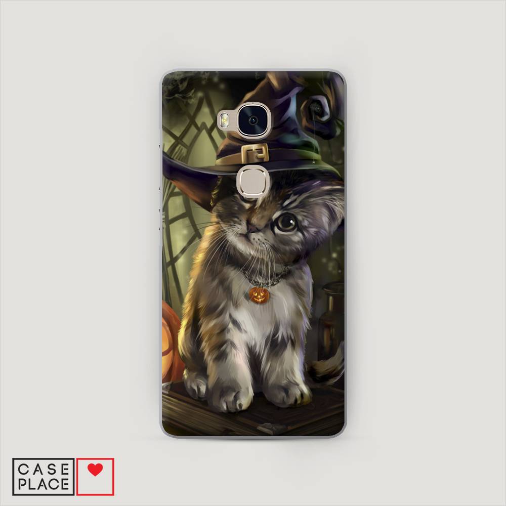 

Чехол Awog "Кот на Хэллоуин" для Honor 5X, 60540-1