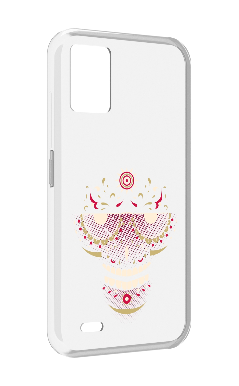 

Чехол MyPads карнавальный скелет абстракция для UMIDIGI Bison 1, Прозрачный, Tocco