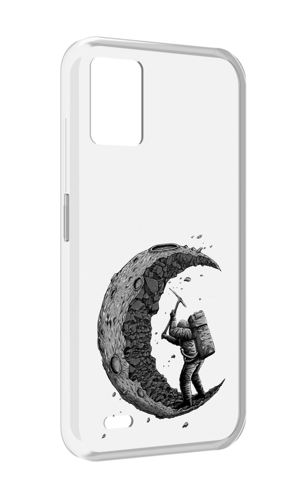 

Чехол MyPads камненная луна для UMIDIGI Bison 1, Прозрачный, Tocco
