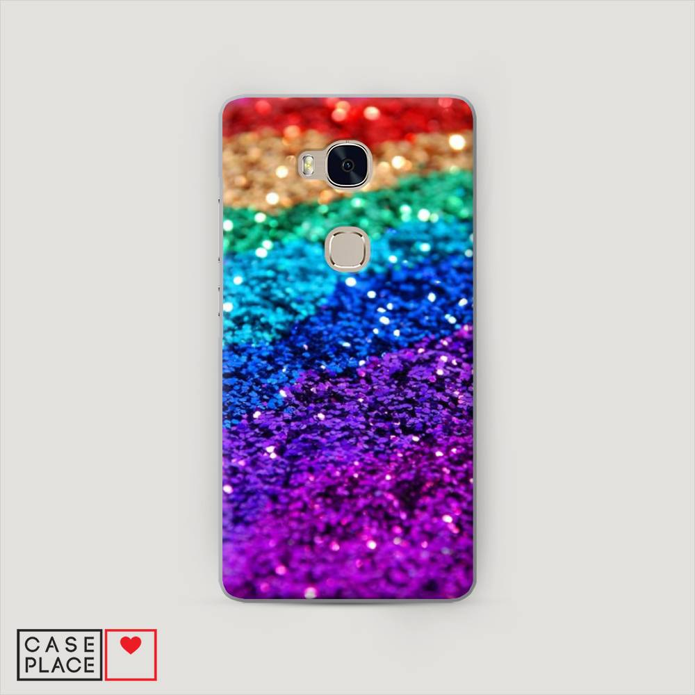 

Чехол Awog "Блестящая радуга рисунок" для Honor 5X, 60540-2