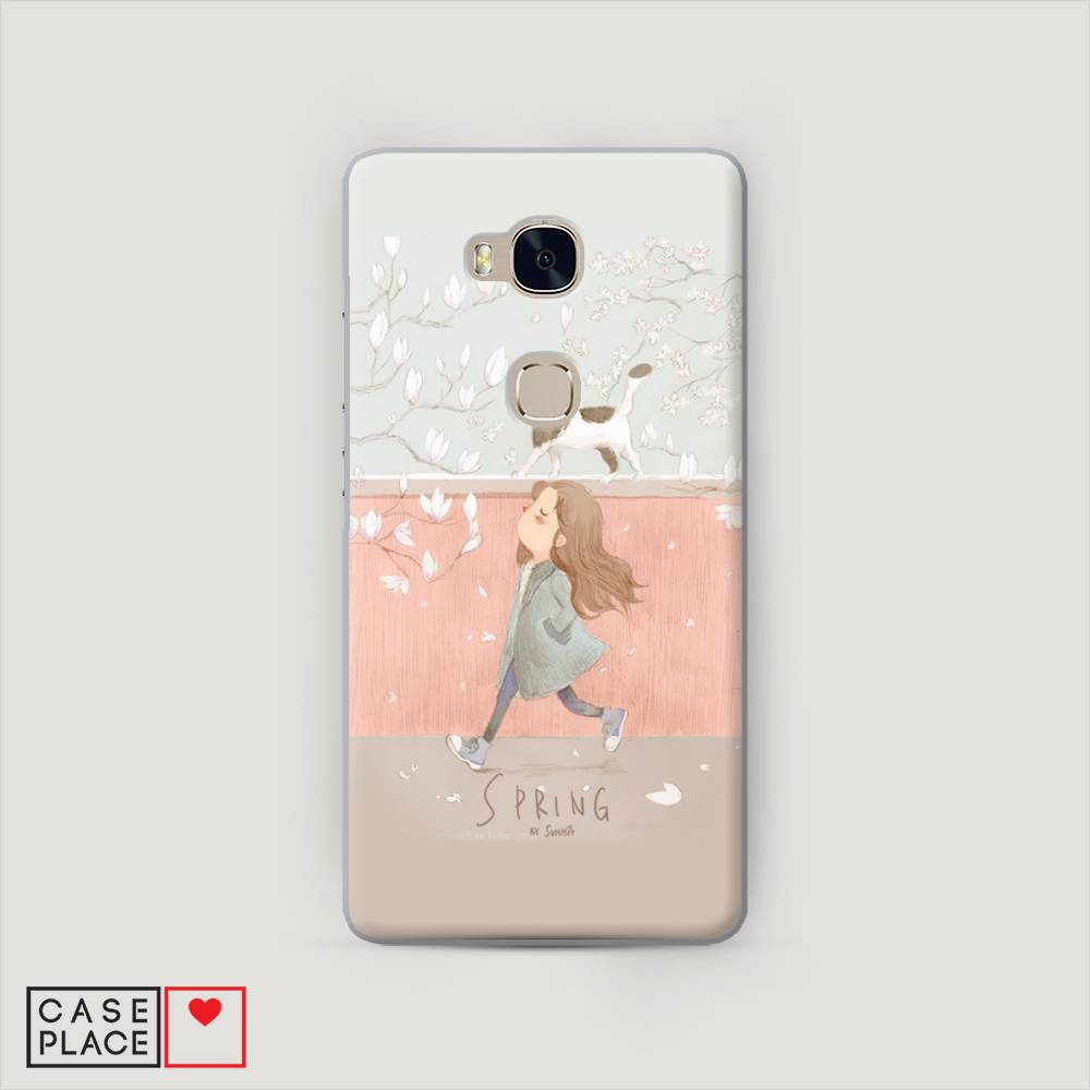 

Чехол Awog "Девочка-весна" для Honor 5X, 60540-5