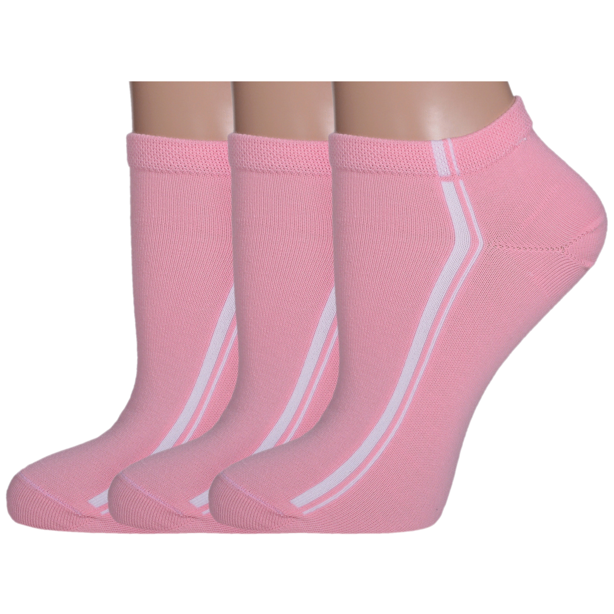 Комплект носков женских LorenzLine 3-С8 розовых 23
