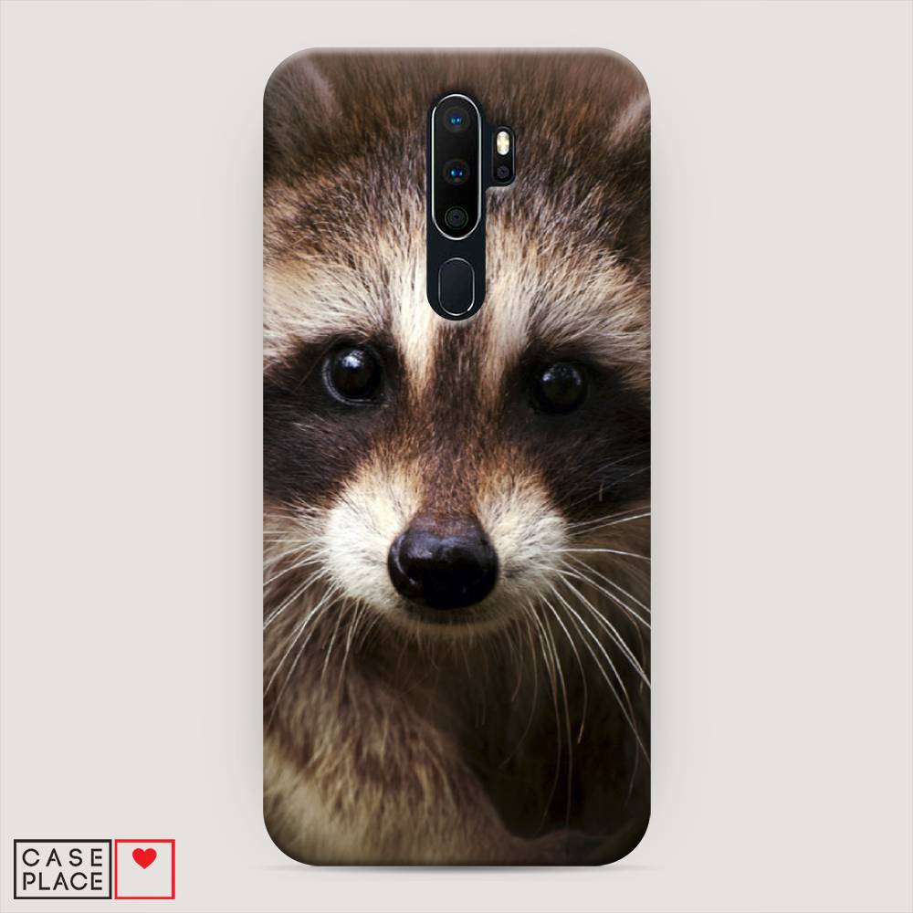 

Пластиковый чехол "Енот" на Oppo A9 (2020), 251920-1