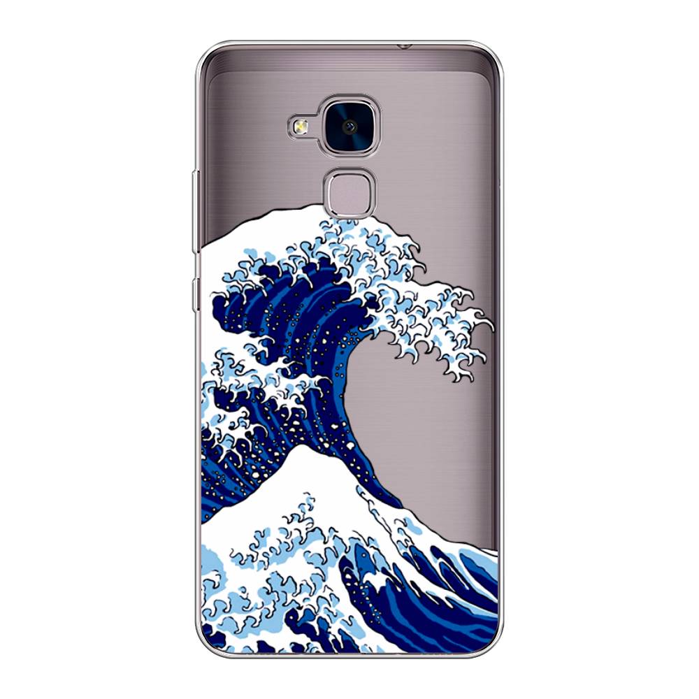 

Чехол Awog на Honor 5C "Волна в Канагаве", Разноцветный, 60450-4