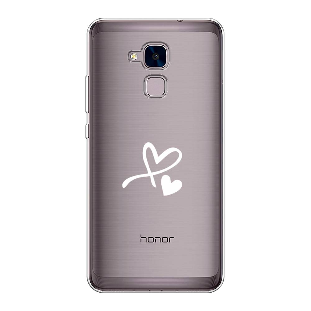 

Чехол Awog на Honor 5C "Сердечко минимализм", Разноцветный, 60450-6