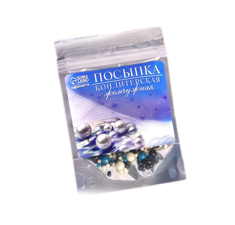 

Жемчужная кондитерская посыпка KONFINETTA Микс 181 50 г