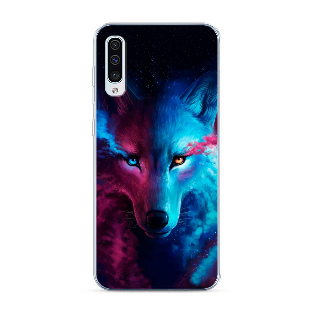 

Чехол Awog на Samsung Galaxy A30s/A50 "Волшебный волк", Разноцветный, 28850-1