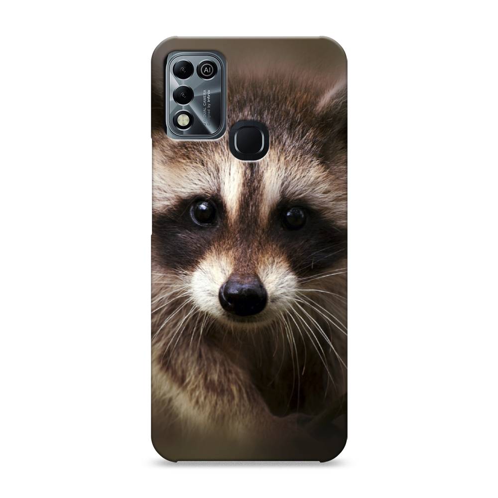 

Пластиковый чехол "Енот" на Infinix HOT 11 Play, 3100820-1