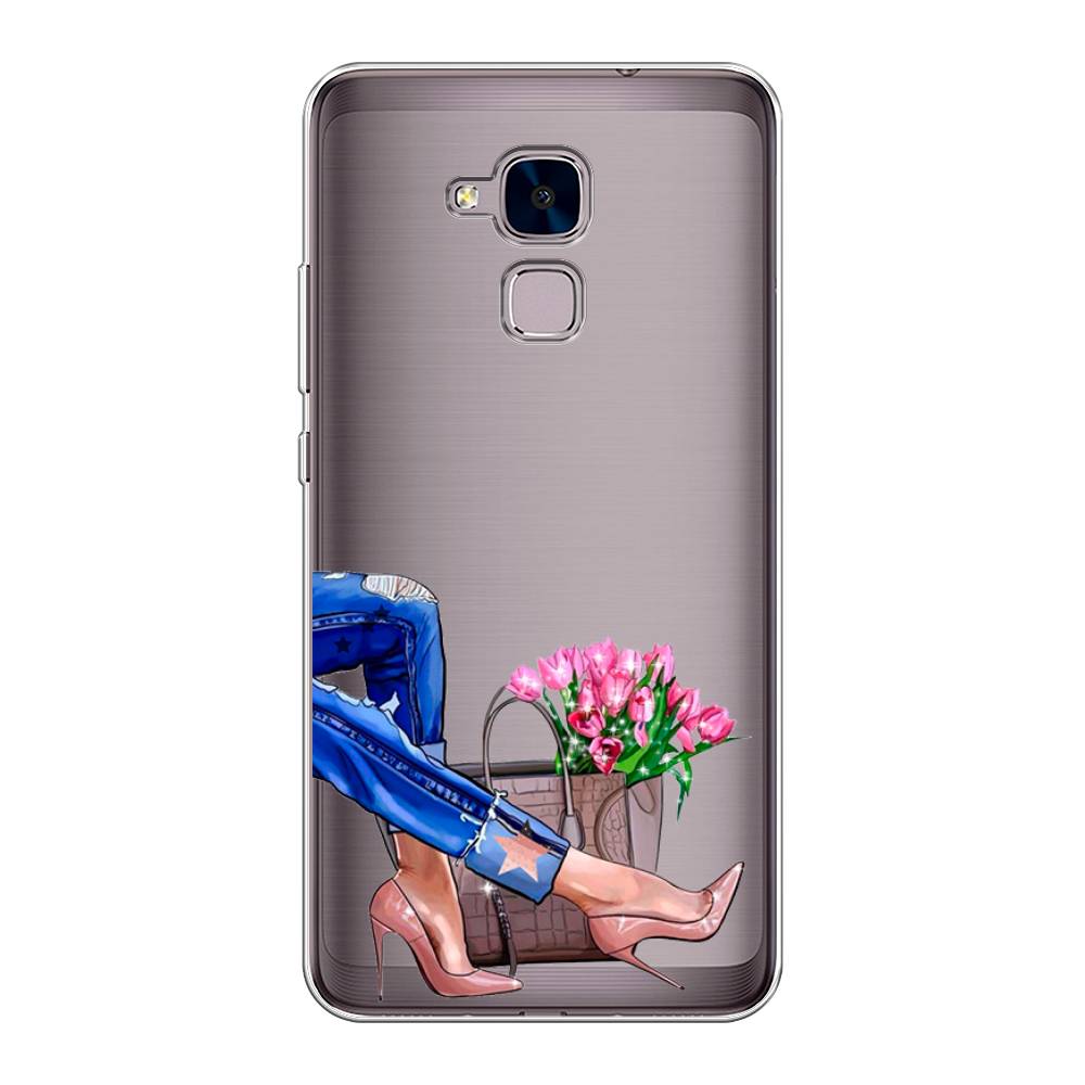 

Чехол Awog на Honor 5C "Каблучки", Разноцветный, 60450-7