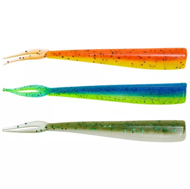 

Приманка Trigger Baits TwinTeez V-Tail 200мм. #mix 1 3шт., Оранжевый;синий;серый, TwinTeez V-Tail