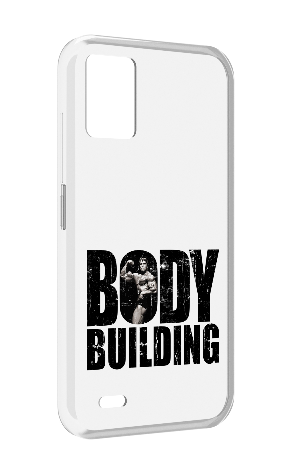 

Чехол задняя-панель-накладка-бампер MyPads Боди Билдинг для UMIDIGI Bison 1 противоударный, Прозрачный, Tocco