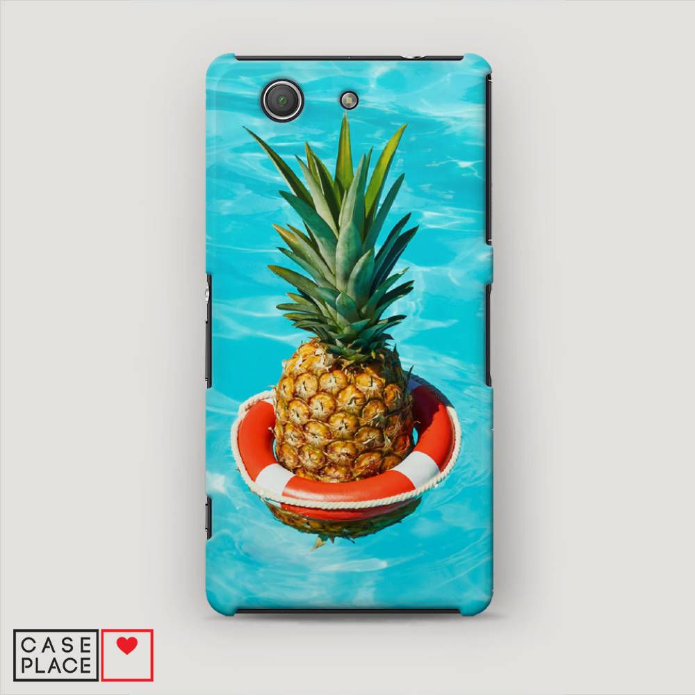 

Пластиковый чехол "Ананас в бассейне" на Sony Xperia Z3 compact, 52020-7