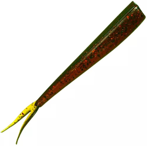 

Приманка Trigger Baits TwinTeez V-Tail 200мм. #075 3шт., Зеленый;красный, TwinTeez V-Tail