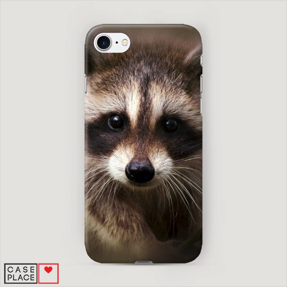 

Пластиковый чехол "Енот" на Apple iPhone SE 2022, 14820-1
