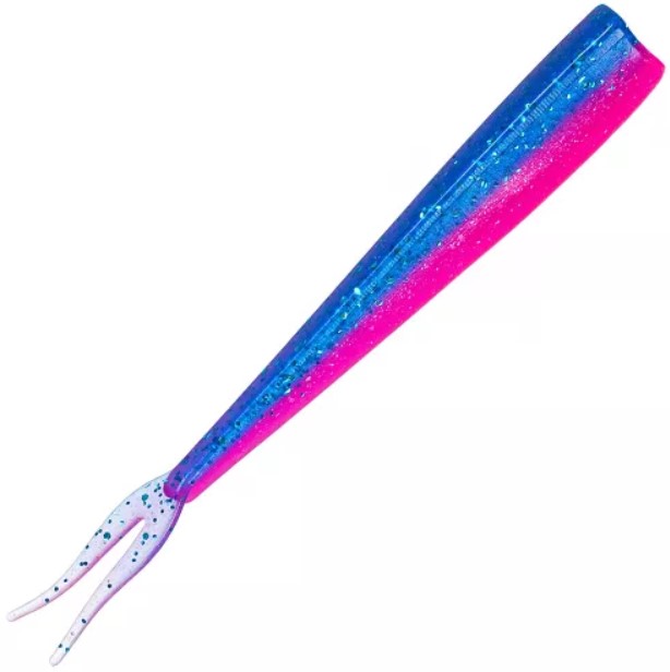 

Приманка Trigger Baits TwinTeez V-Tail 120мм. #100/101 5шт., Синий;розовый, TwinTeez V-Tail