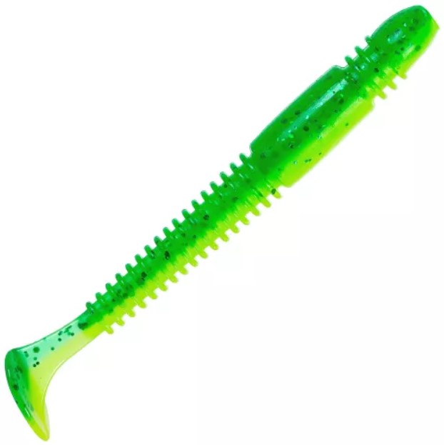 

Приманка Trigger Baits Tioga 100мм. 132/133 5шт., Желтый;зеленый, Tioga