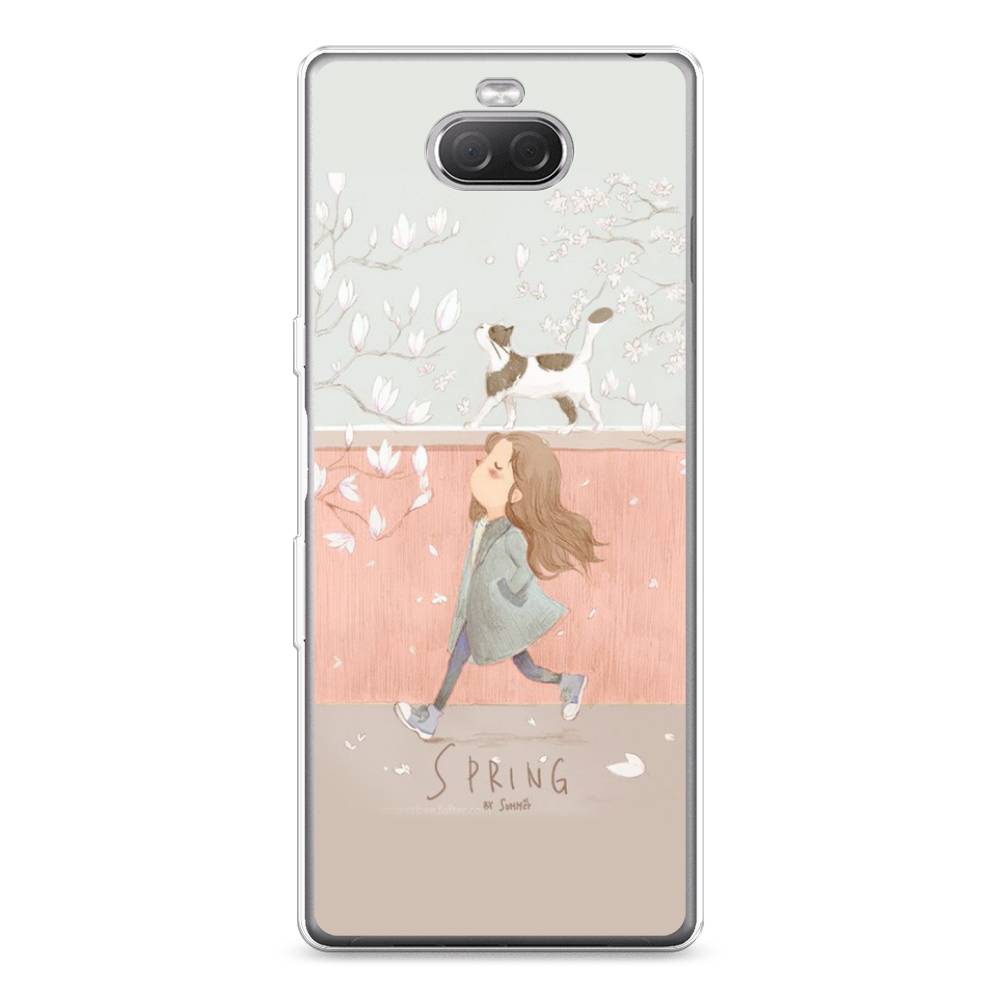 

Силиконовый чехол "Девочка-весна" на Sony Xperia XA3 Ulta, 53950-7