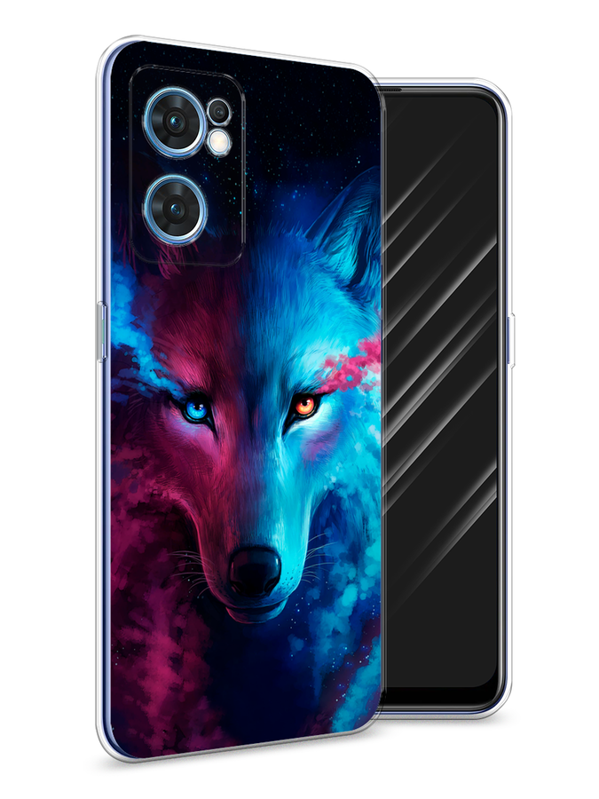 

Чехол Awog на Oppo Find X5 Lite "Волшебный волк", Разноцветный, 259850-1
