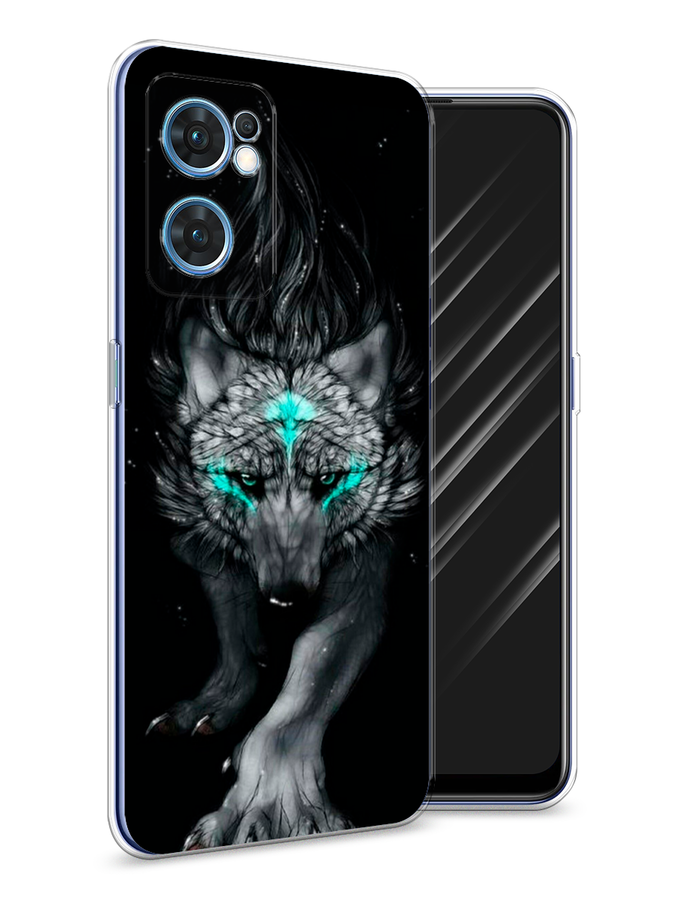 

Чехол Awog на Oppo Find X5 Lite "Волшебный волк", Разноцветный, 259850-2