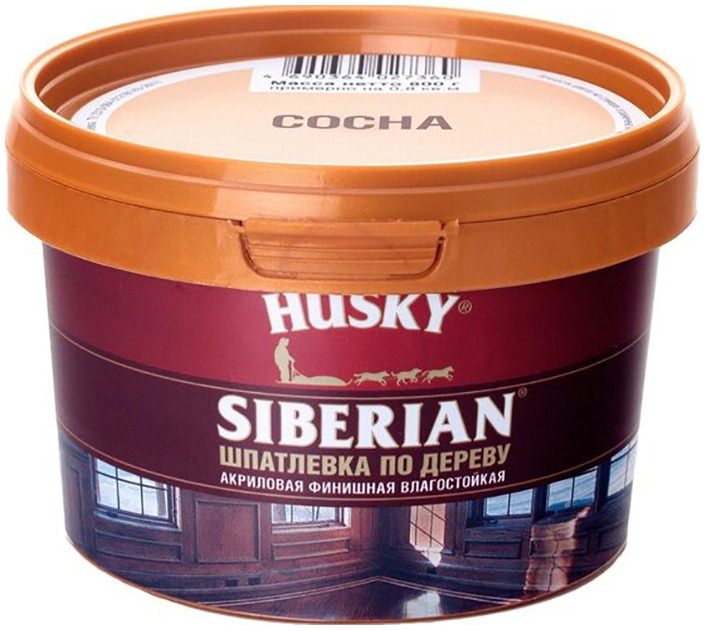 

Шпаклевка по дереву Husky Сосна 0,8кг, Коричневый
