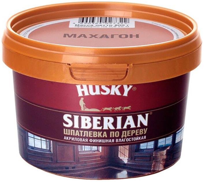 Шпаклевка по дереву Husky Махагон 0,8кг