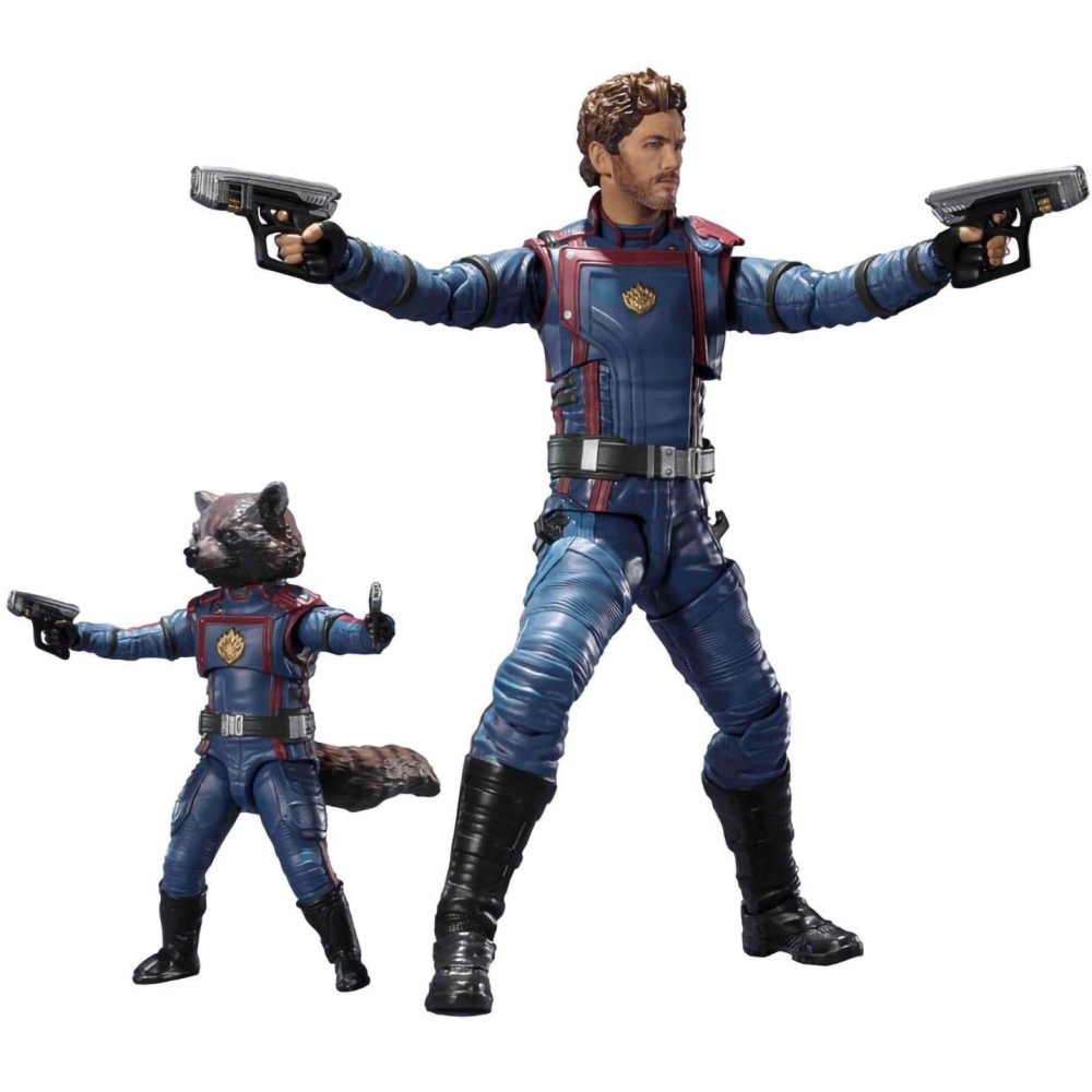 Фигурка Tamashii Nations S.H.Figuarts Guardians of the Galaxy Vol. 3 Star Lord & Rocket