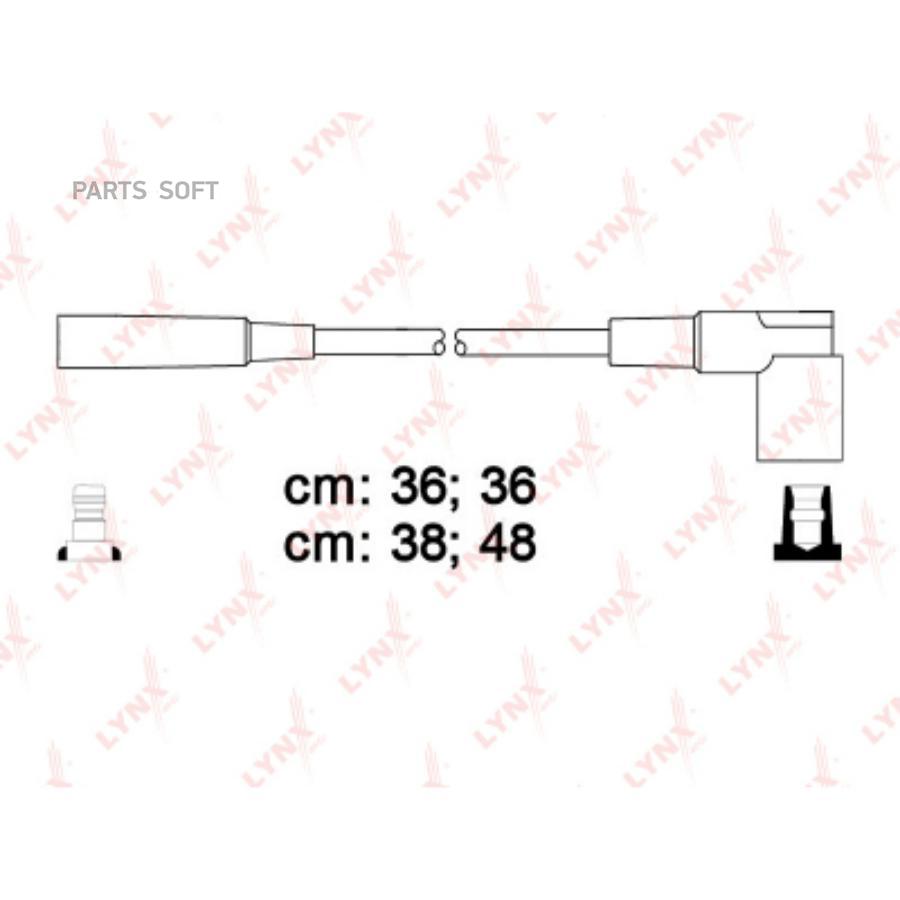

Комплект Высоковольтных Проводов Spc4615 Nsin0019674111 LYNXauto арт. SPC4615