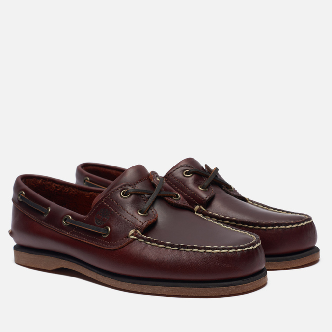 

Топсайдеры мужские Timberland Icon 2-Eye бордовые 41 EU, Icon 2-Eye