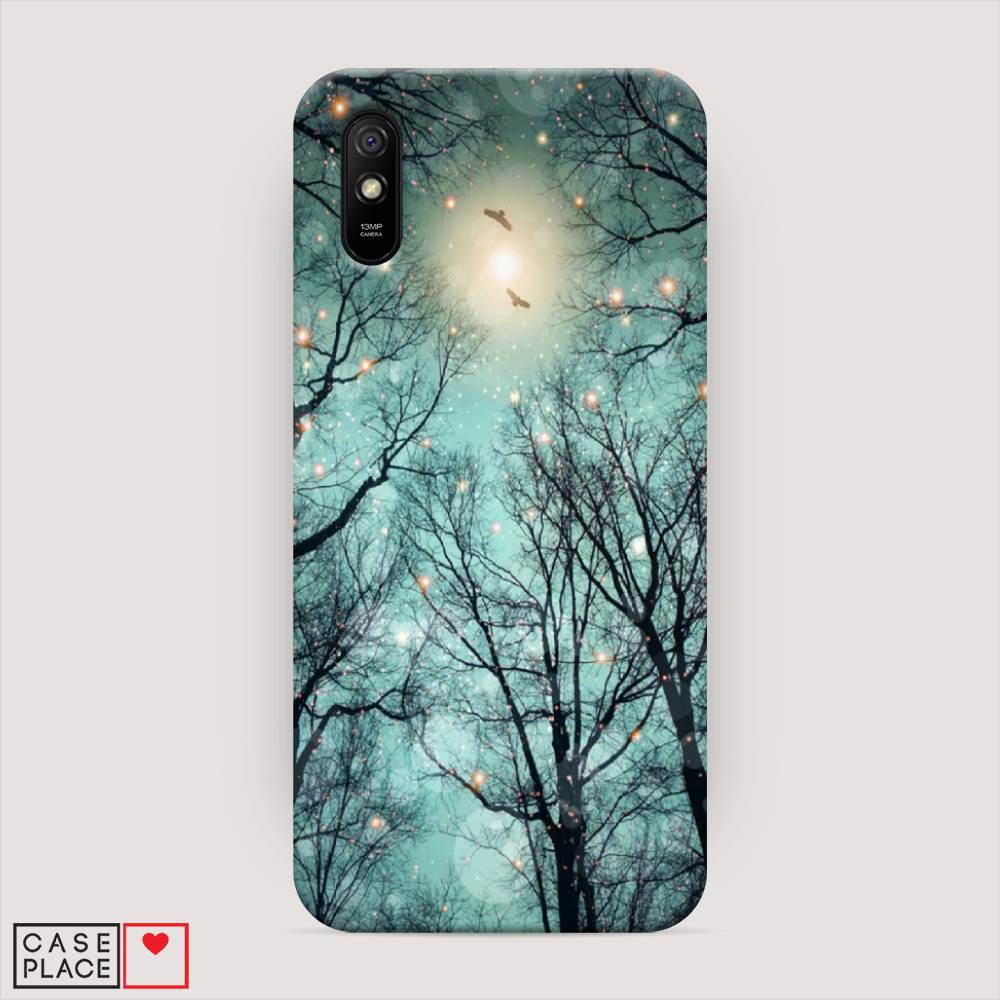 

Пластиковый чехол "Лес в сумерках" на Xiaomi Redmi 9A, 38920-3