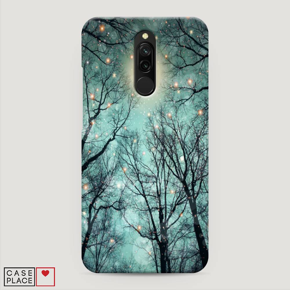 

Пластиковый чехол "Лес в сумерках" на Xiaomi Redmi 8, 37120-3