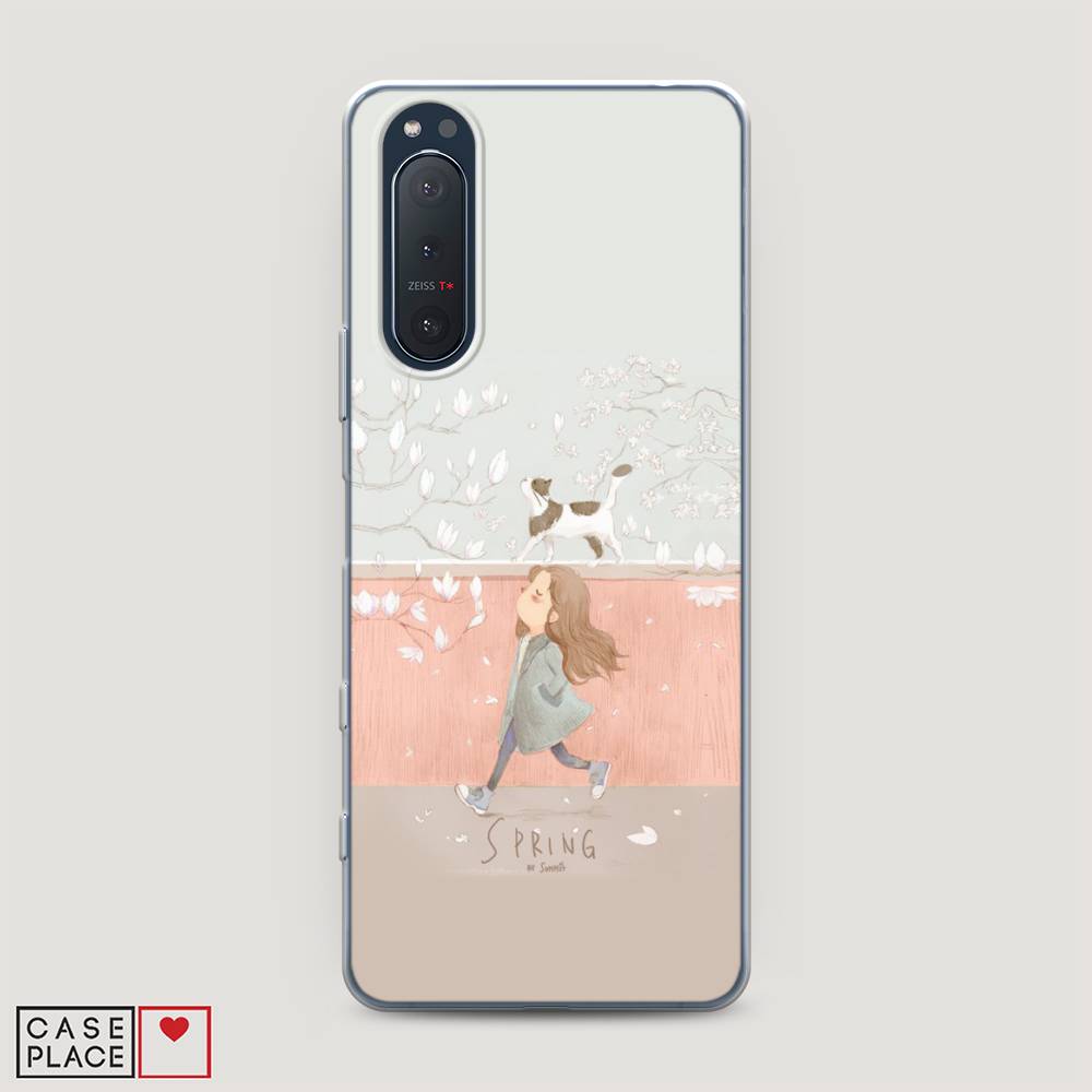 

Чехол Awog на Sony Xperia 5 II "Девочка-весна", Разноцветный, 54750-7