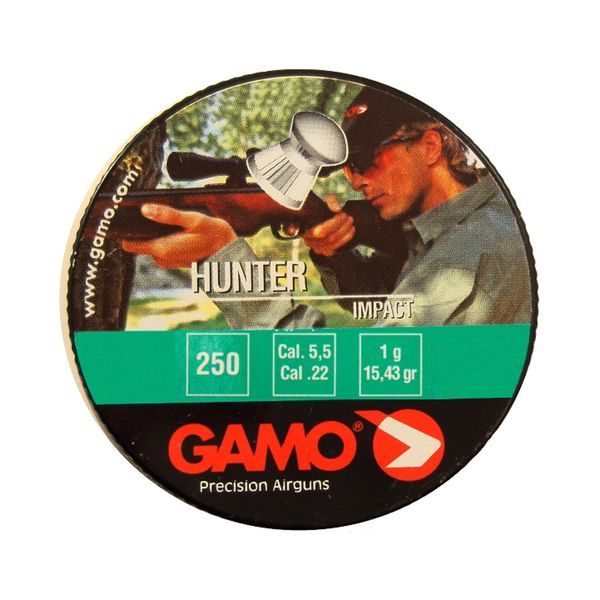 Пули Gamo Hunter 5,5 мм, 1,0 г 250 штук