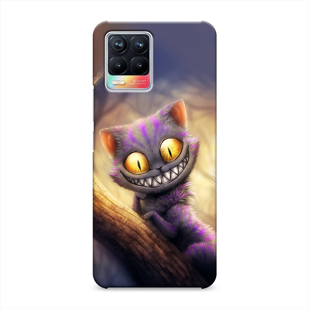 

Пластиковый чехол "Cheshire Cat" на Realme 8, 255420-1
