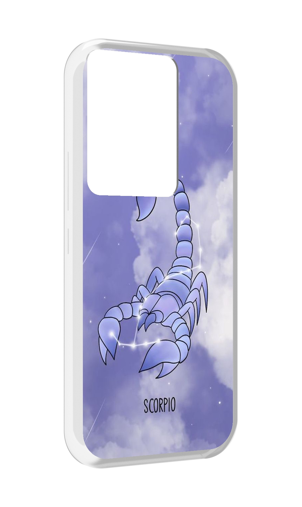 

Чехол MyPads знак зодиака скорпион 2 для Itel Vision 3 Plus / Itel P38 Pro, Прозрачный, Tocco