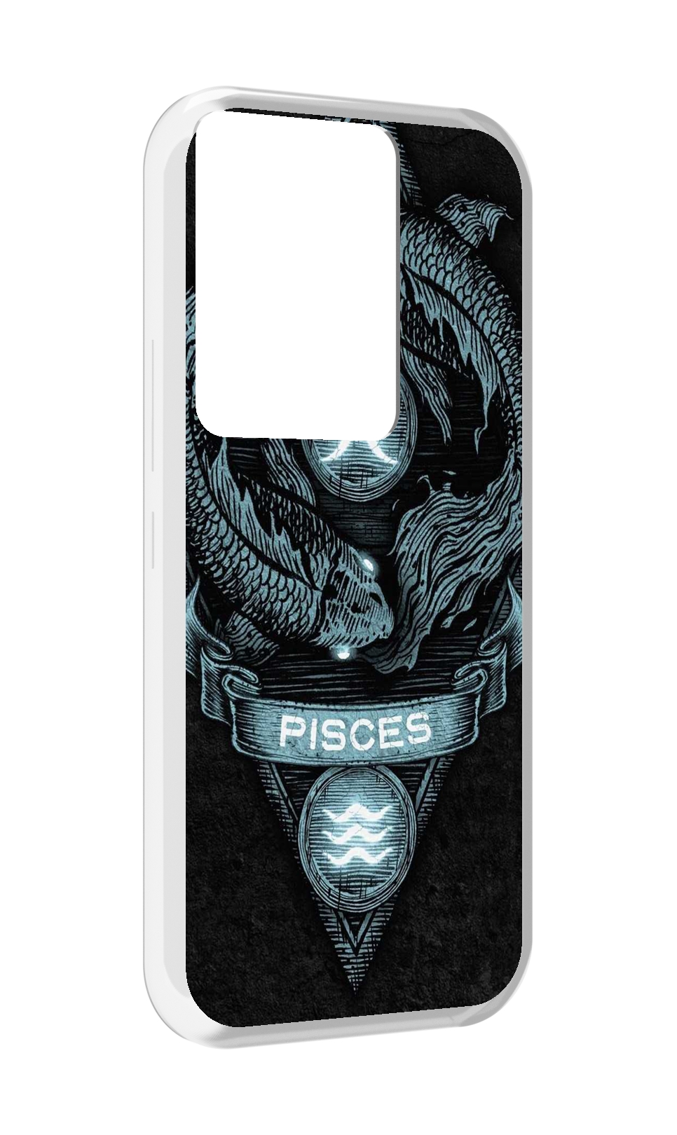 

Чехол MyPads знак зодиака рыбы 4 для Itel Vision 3 Plus / Itel P38 Pro, Прозрачный, Tocco