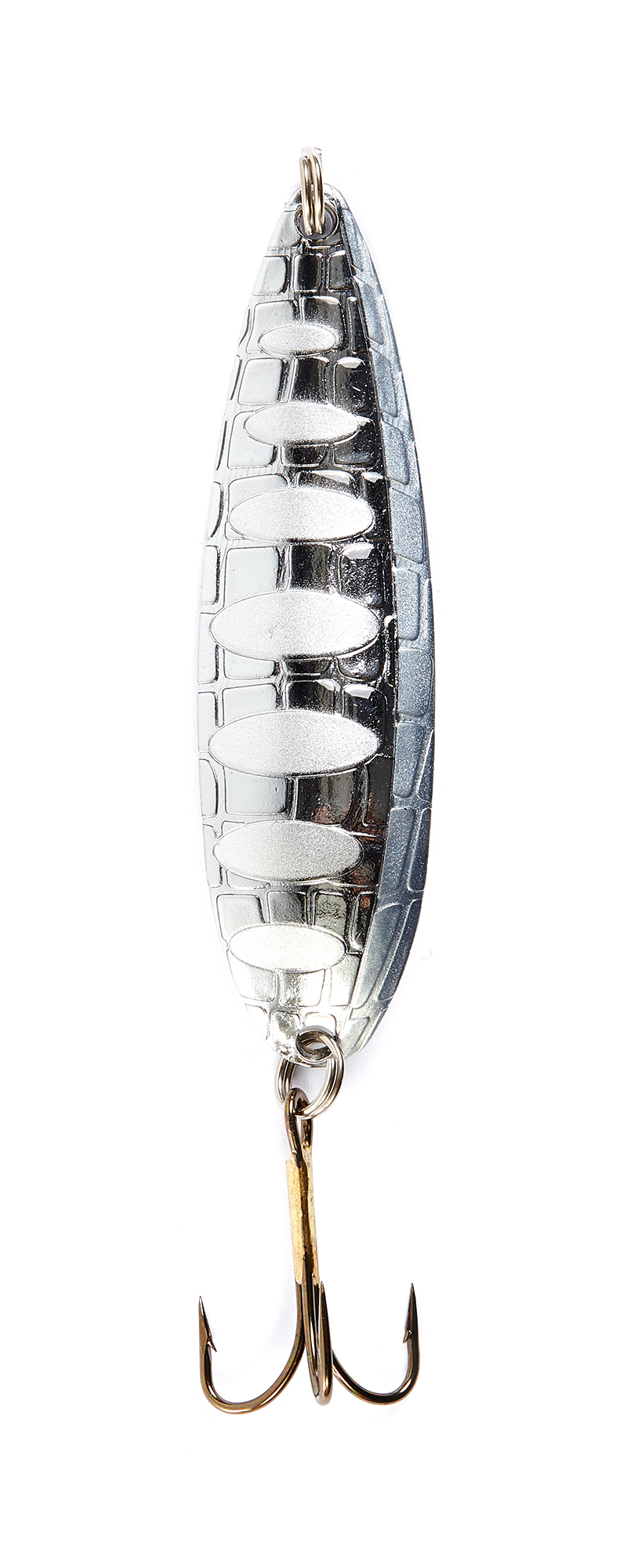 

Блесна колеб. Lucky John CROCO SPOON длин.59мм/14.0г 002, Серебристый, Croco Spoon
