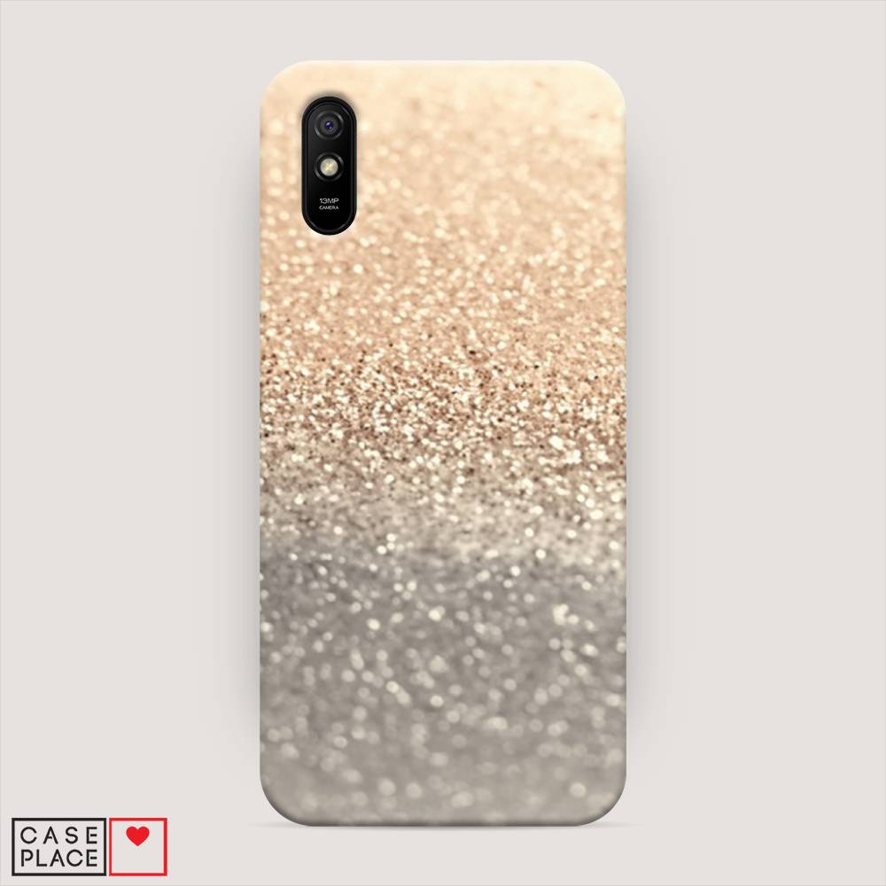 

Пластиковый чехол "Песок золотой рисунок" на Xiaomi Redmi 9A
