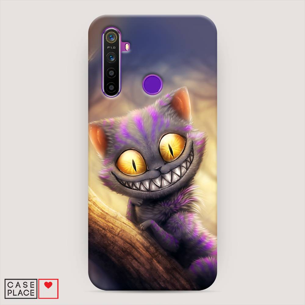 

Пластиковый чехол "Cheshire Cat" на Realme 5, 251520-1