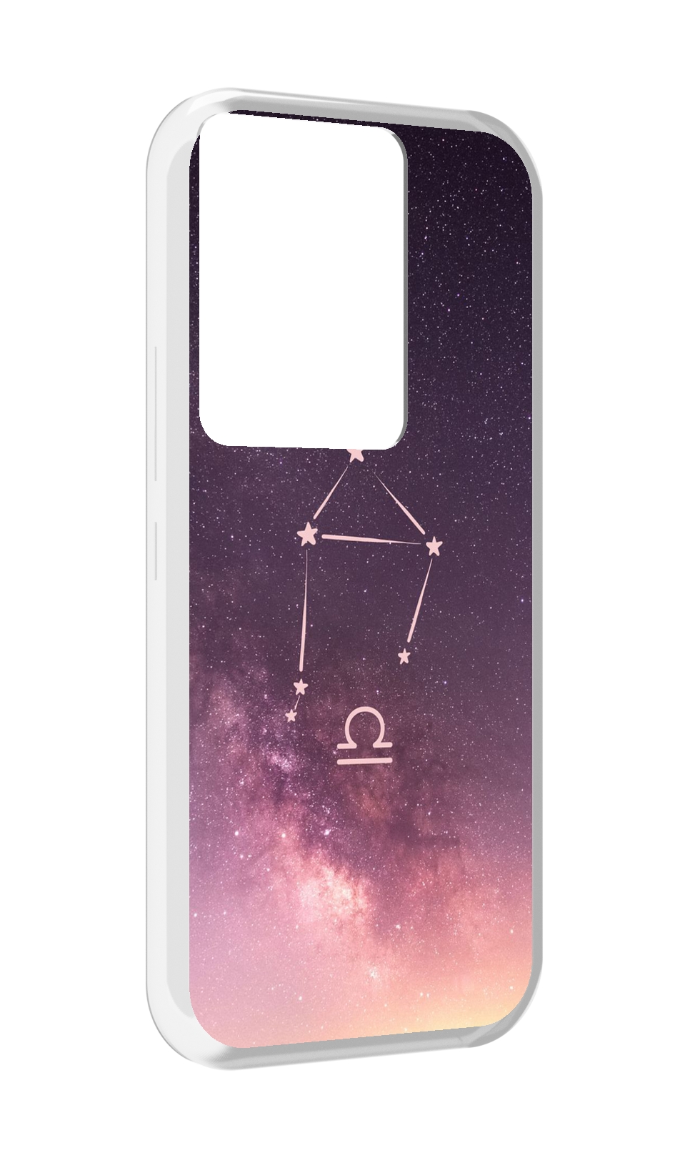 

Чехол MyPads знак зодиака весы 4 для Itel Vision 3 Plus / Itel P38 Pro, Прозрачный, Tocco