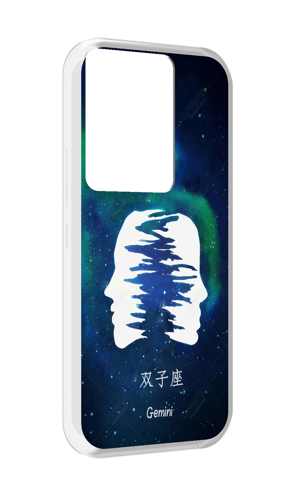 

Чехол MyPads знак зодиака близнецы 6 для Itel Vision 3 Plus / Itel P38 Pro, Прозрачный, Tocco