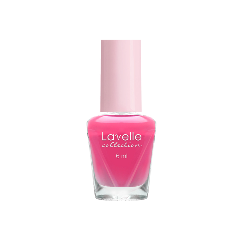 Лак для ногтей Lavelle collection Mini Color т.75 Розовый неон 6 мл нить из пайеток на бобине кругляши пастель розовый неон намотка 5 метров d 0 6 см