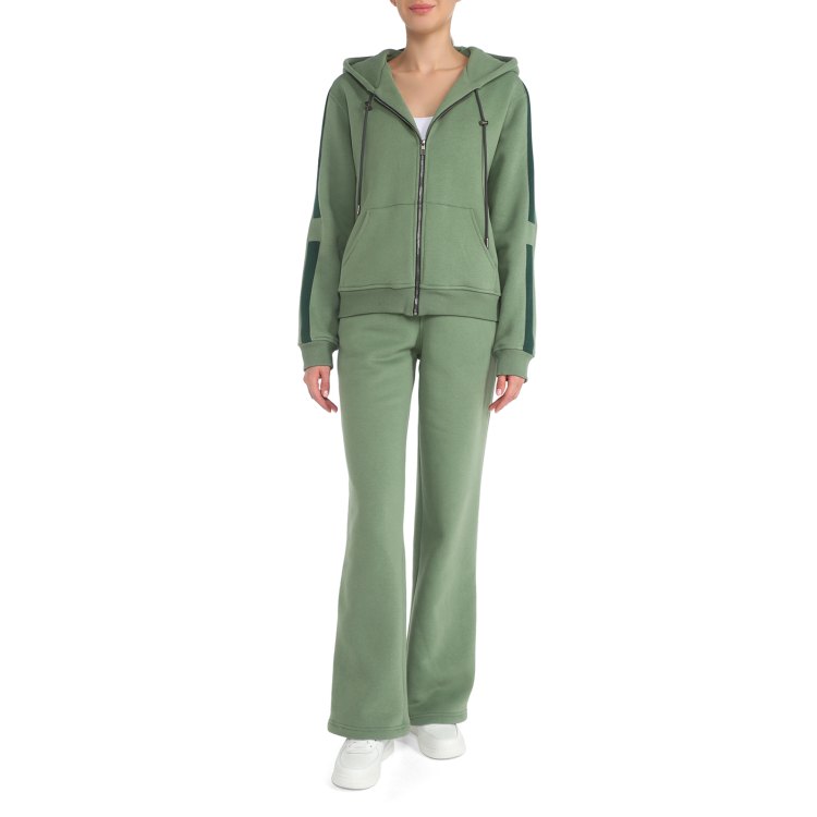 

Костюм женский Calzetti 2costumeF-fleece зеленый S, 2costumeF-fleece