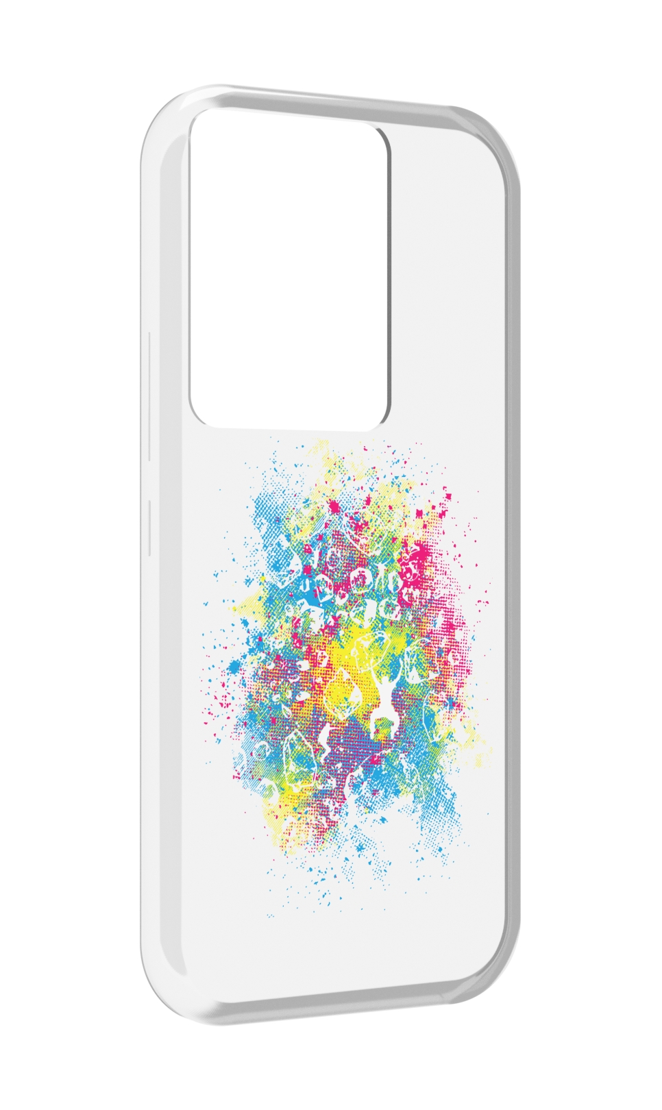 

Чехол MyPads акварель абстракция для Itel Vision 3 Plus / Itel P38 Pro, Прозрачный, Tocco