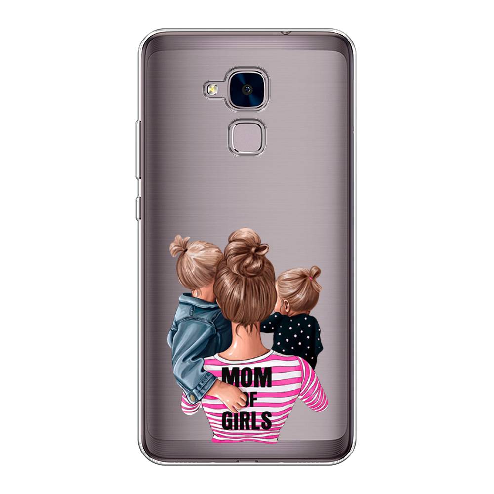 

Чехол Awog на Honor 5C "Mom of Girls", Разноцветный, 60450-6