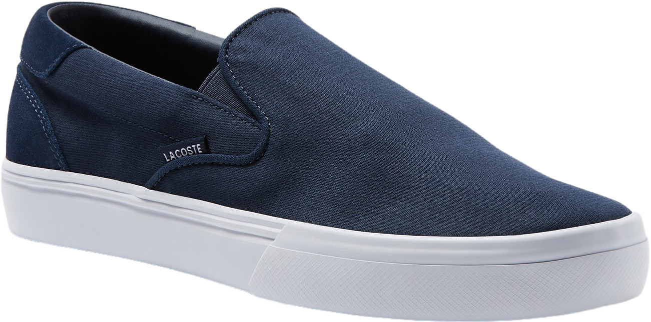 

Слипоны мужские Lacoste 743CMA0045092 синие 8.5 US, 743CMA0045092