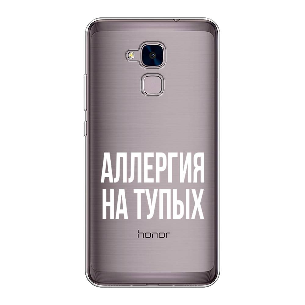 

Чехол Awog на Honor 5C "Аллергия на тупых", Разноцветный, 60450-6